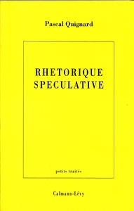 Rhétorique spéculative