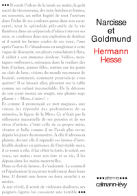 NARCISSE ET GOLDMUND