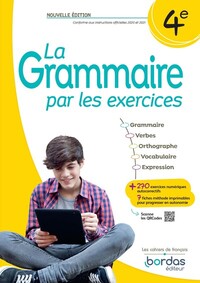 La Grammaire par les exercices 4e, Cahier d'activités