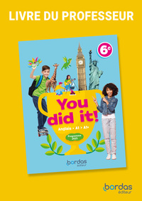 You did it ! 6e, Livre du professeur