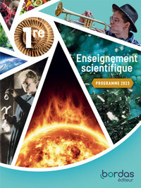 ENSEIGNEMENT SCIENTIFIQUE 1RE - 2024 - MANUEL - ELEVE