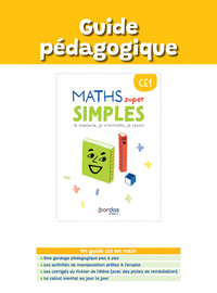 Maths super simples CE1, Guide pédagogique