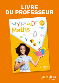 Mathématiques, Myriade 6e, Livre du professeur