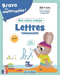 Bravo les maternelles - Mon cahier ardoise - Lettres minuscules dès 4 ans