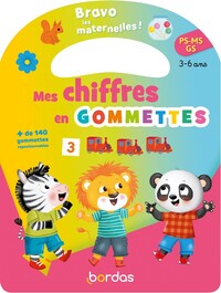 Mes chiffres en gommettes