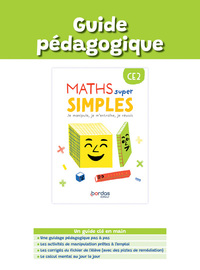 Maths super simples CE2, Guide pédagogique