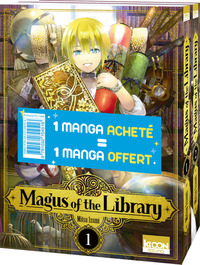 Pack offre découverte Magus of the Library T01 & T02