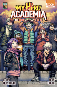 Roman My Hero Academia Les dossiers secrets de UA T05