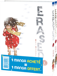 Pack offre découverte Erased T01 & T02