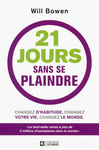 21 JOURS SANS SE PLAINDRE + BRACELET INCLUS