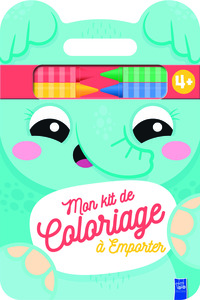 4+ Éléphant coloriage