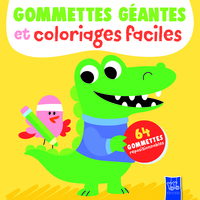 LE CROCODILE GOMMETTES GEANTES