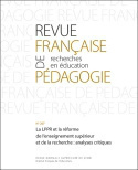 Revue française de pédagogie, n° 207/2019