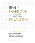 Revue française de pédagogie, n° 205/2018