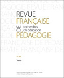 Revue française de pédagogie, n° 208/2019-2020