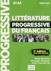 Littérature progressive du français débutant + CD 2ed - NC