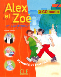 ALEX ET ZOE NIVEAU 2 3 CD AUDIO