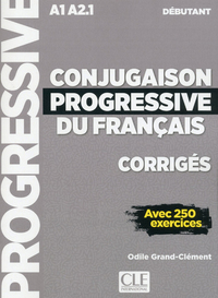 Conjugaison progressive débutant corrigés NC