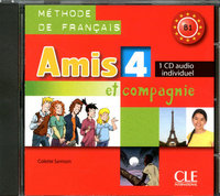 Cd individuel amis et cie 4de francais 3cd audio