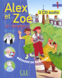 ALEX ET ZOE NIVEAU 1 3 CD AUDIO