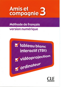 Dvd rom amis et cie 3 collection ressources - de francais - numeriques pour tbi