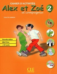 Alex et zoe 2ex + grammaire + dlf primaire + cd