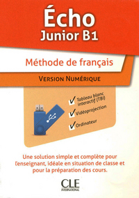 Echo junior b1 - ressouces numeriques pour tbi sur cle usb