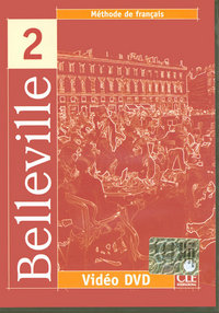 DVD BELLEVILLE NIVEAU 2 NTSC - METHODE DE FRANCAIS + LIVRET PEDAGOGIQUE