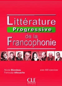 Littérature progressive FLE de la francophonie niveau intermédiaire nouvelle couverture