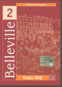 DVD BELLEVILLE NIVEAU 2 PAL METHODE DE FRANCAIS + LIVRET PEDAGOGIQUE