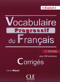 Vocabulaire progressif du francais avance 2ed corriges + cd