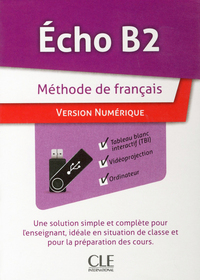 Echo b2 de francais version numerique pour tbi