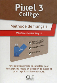 Ressources numeriques pixel college 3 sur cle usb