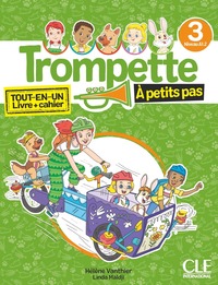 Trompette 3 à petits pas élève + exercices niveau A1.2