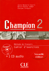 Champion2 exercices + cd audiodefrancais