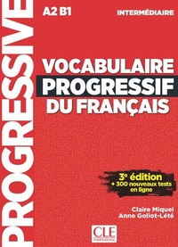 VOCABULAIRE PROGRESSIF FLE INTERMEDIAIRE 3EME EDITION + CD