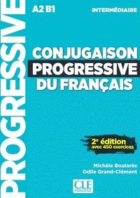 Conjugaison progressive du français niveau intermédiaire + CD nouvelle couverture