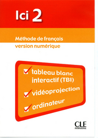 Cd rom ici 2 numerique collection ressources - de francais - numeriques pour tbi