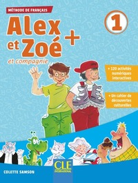 Alex et zoe eleve + dvd 1 - 3eme edition