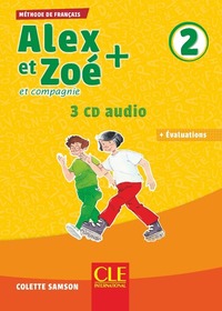 Alex et Zoé plus niveau 2 - 3 CD audio + Evaluations