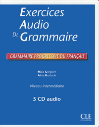 4cd audio de grammaire progressive du francais intermediaire 5cd