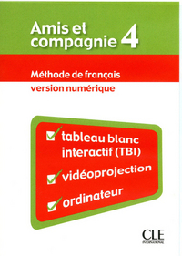 Amis et compagnie 4 dvd rom - collection ressources numeriques pour tbi