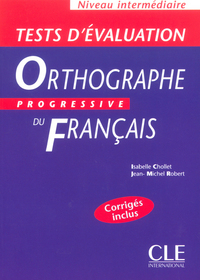 Tests evaluation progressive orthographe intermediaire