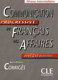 CORRIGE COMMUNICATION PROGRESSIVE DES AFFAIRES