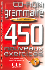Cd-rom grammaire 450 exercices debutant