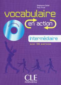 Collection en action : vocabulaire en action intermediaire + cd audio