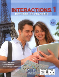 Interaction a1.1 - livre de l'eleve + dvd