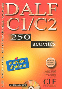 Nouveau dalf c1/c2 + cd audio mp3 - 250 activites