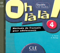 Ho la la 4 double cd audio de francais pour adolescents