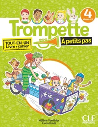 Trompette 4 à petits pas élève + exercices niveau A1.2